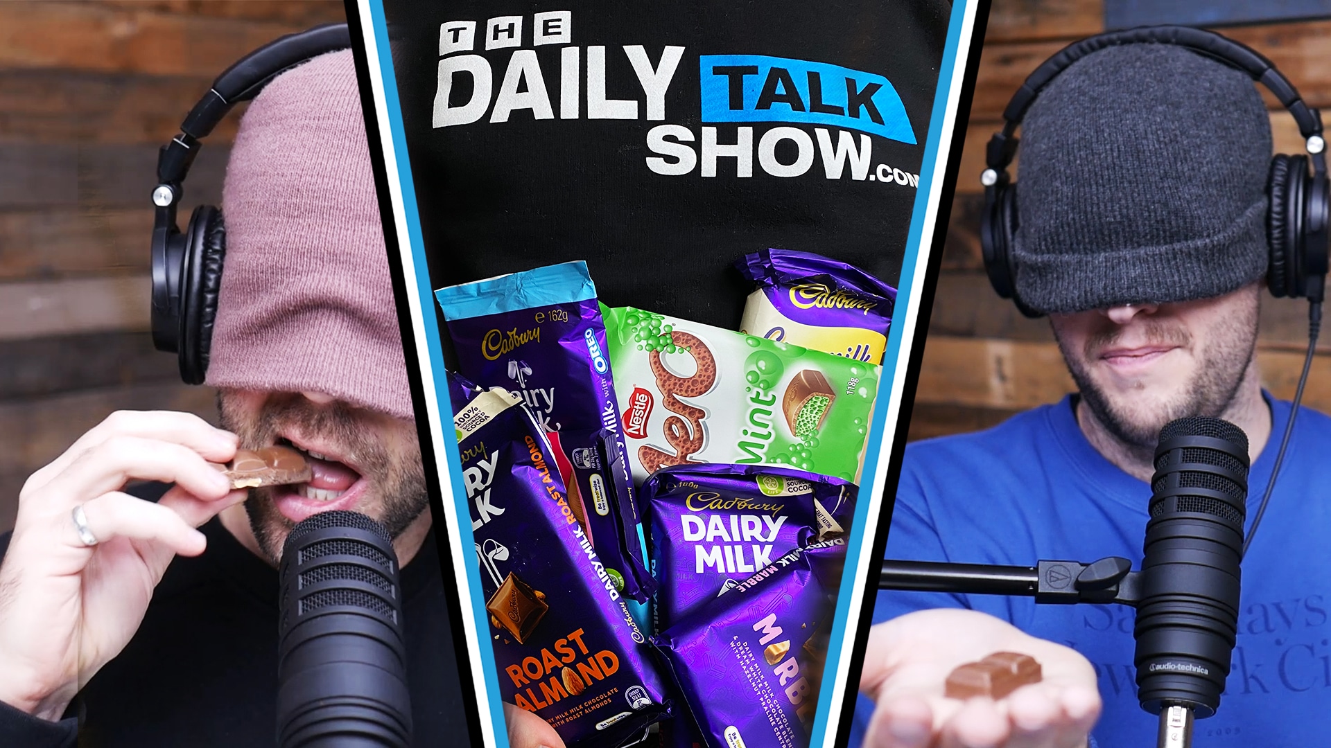 793 The Blindfolded Cadbury Taste Test The Daily Talk Show